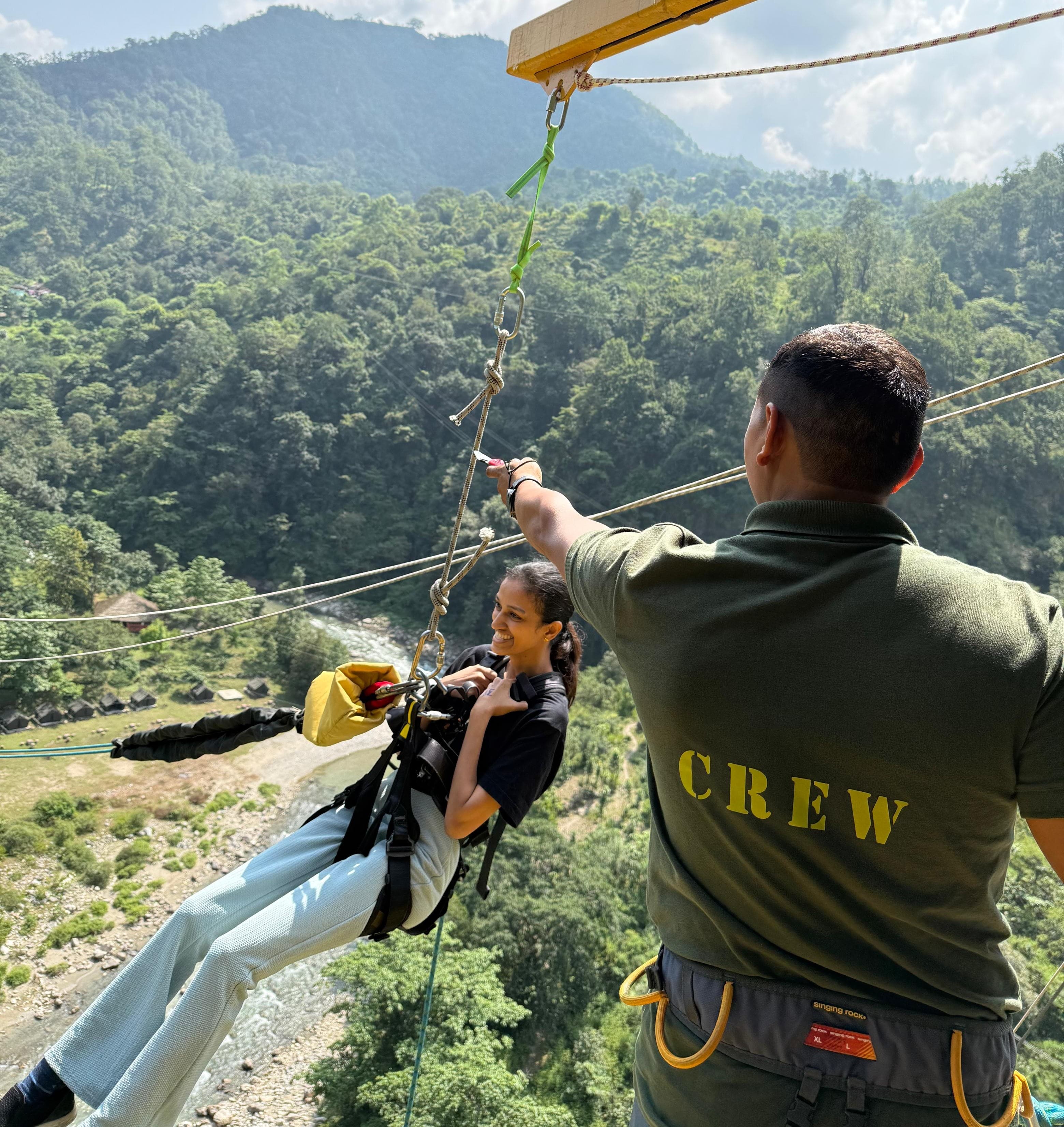 Bungee Jumping in Rishikesh