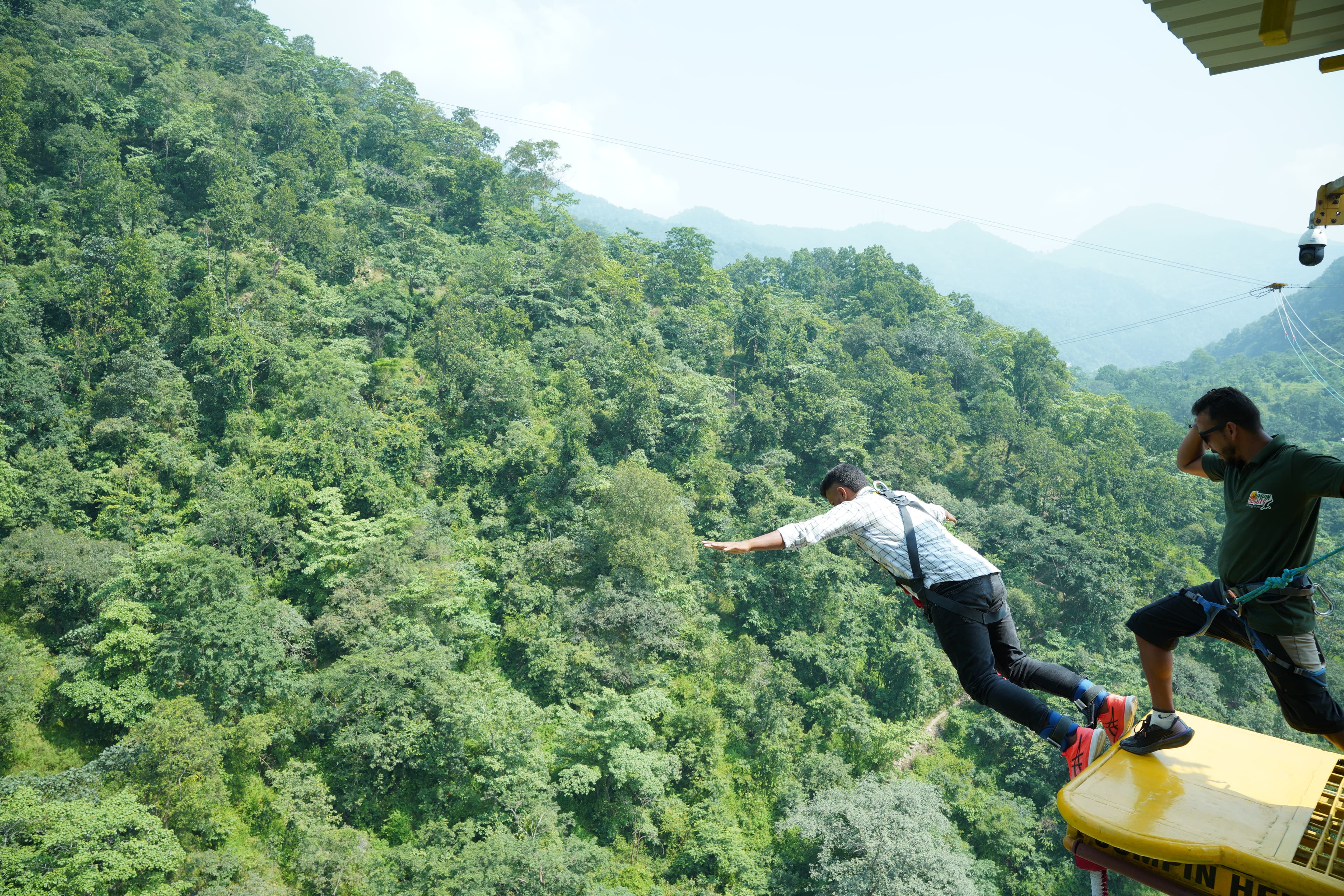 Bungee Jumping in Rishikesh