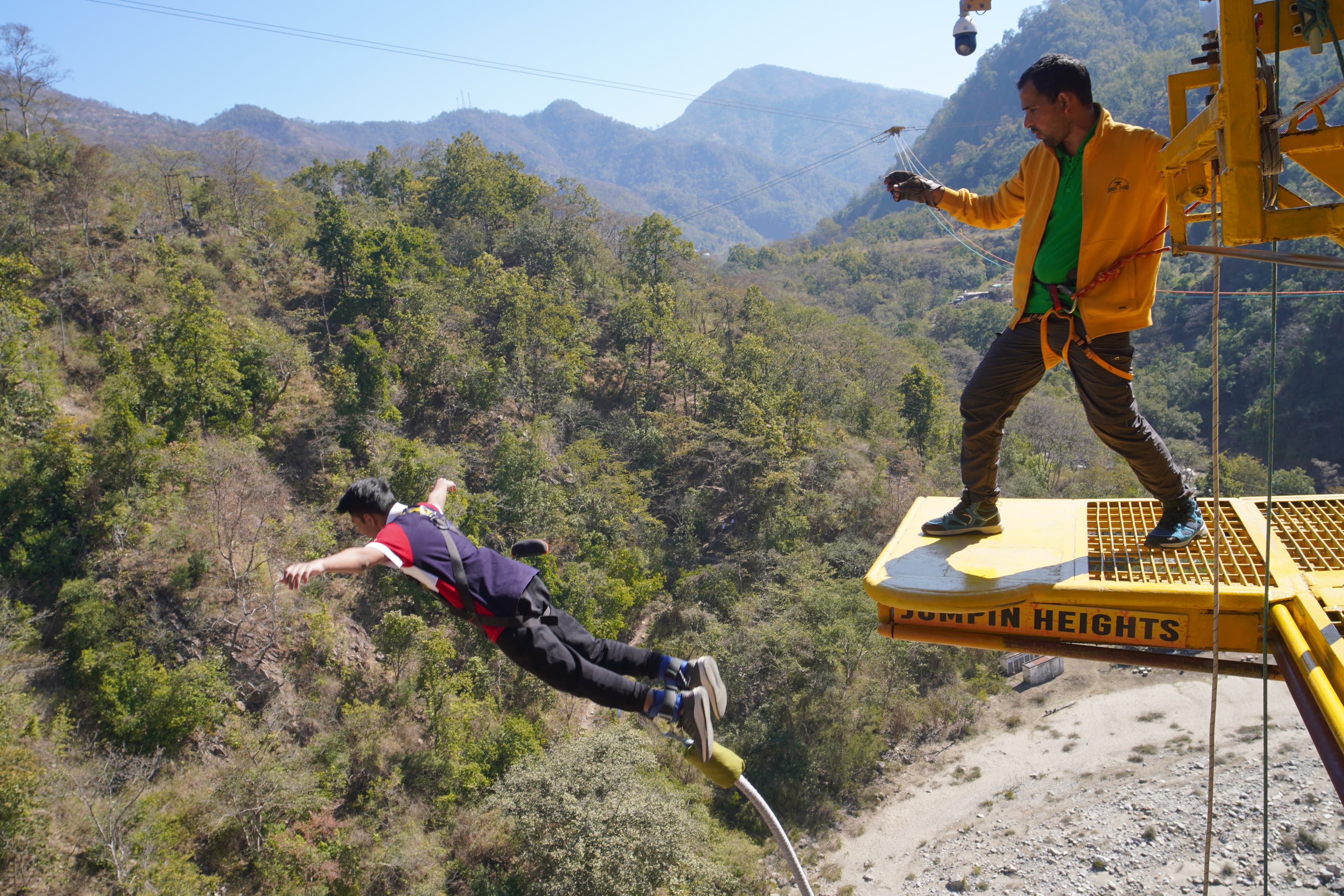 Bungee Jumping in Rishikesh