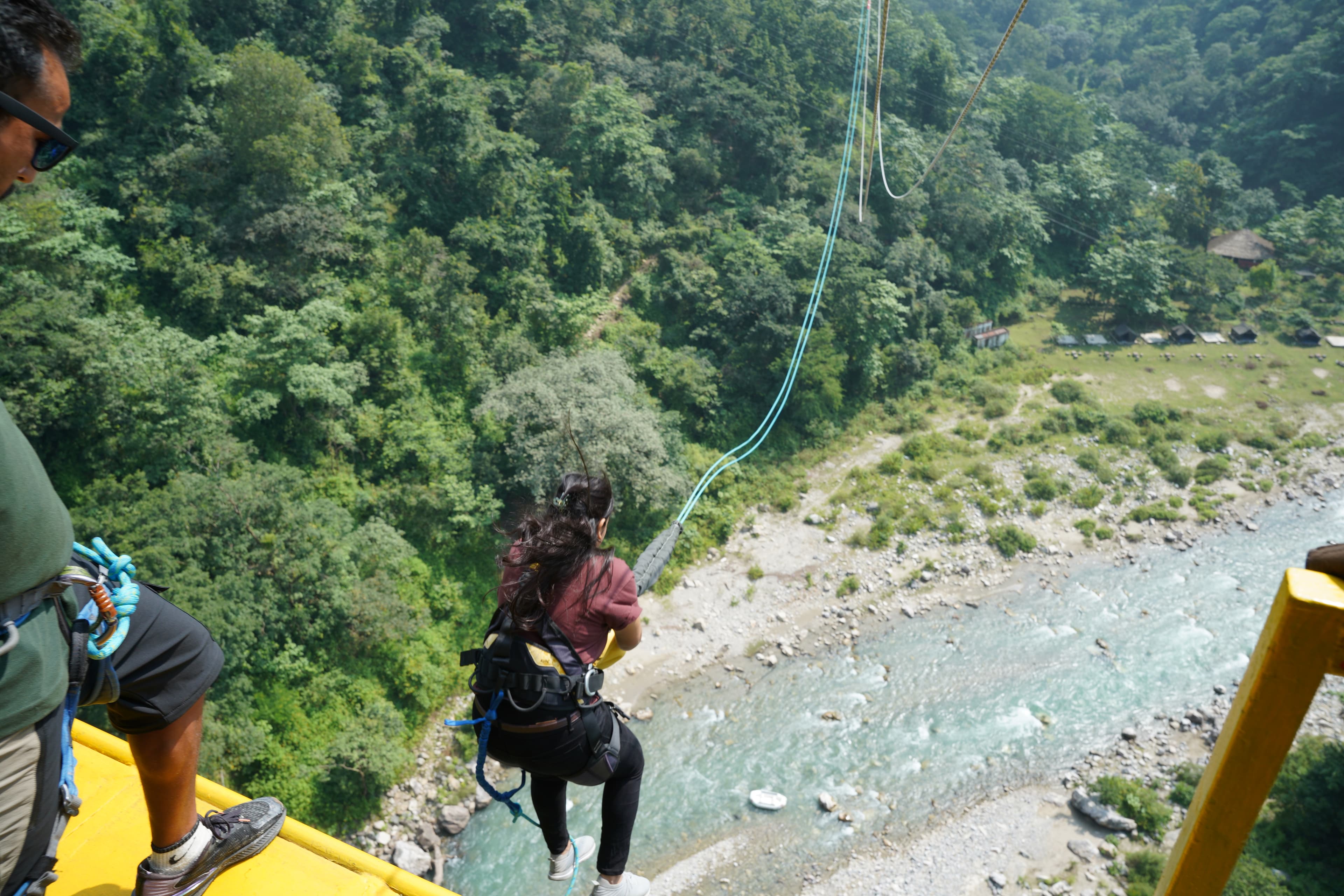 Bungee Jumping in Rishikesh