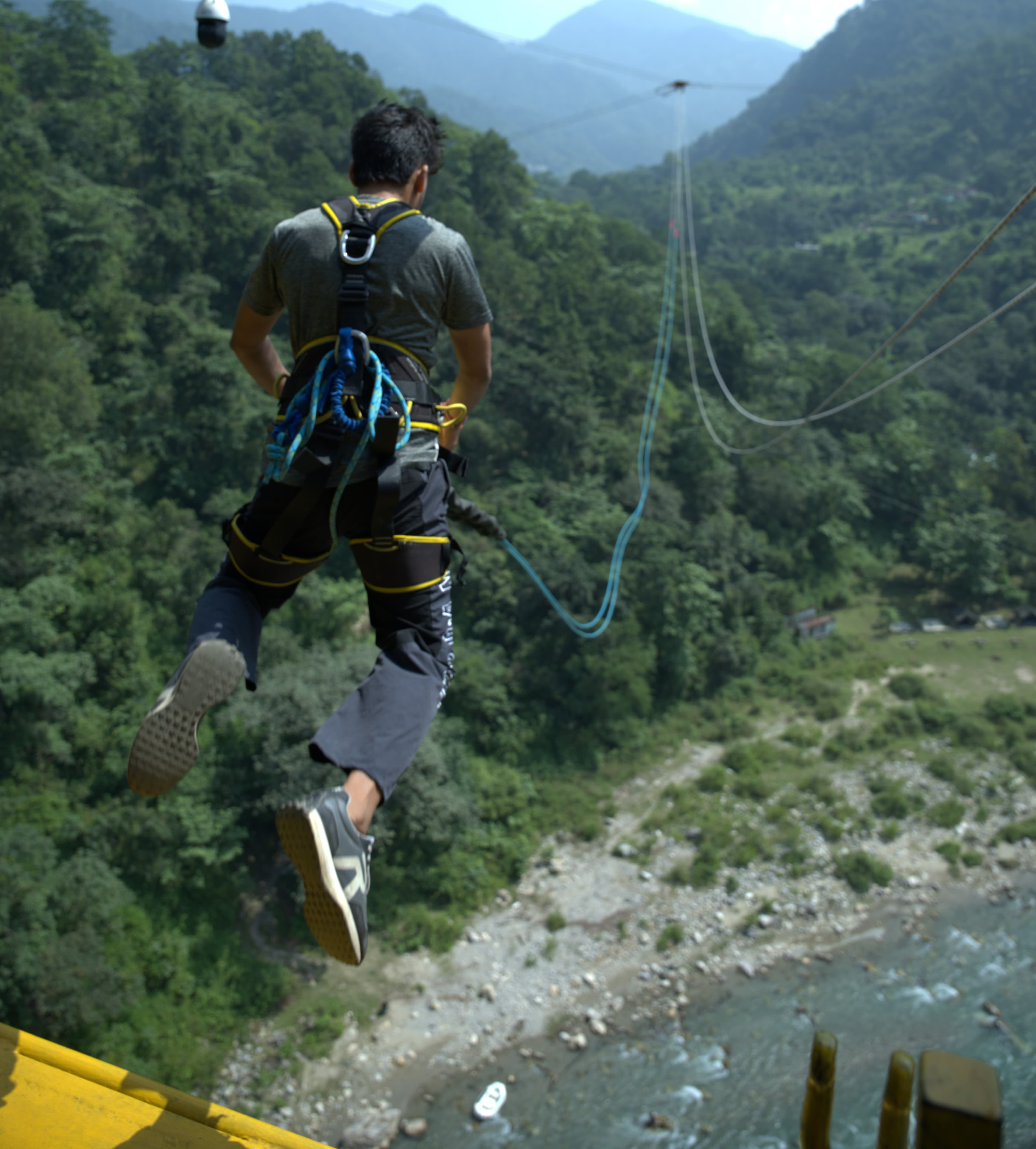 Bungee Jumping in Rishikesh