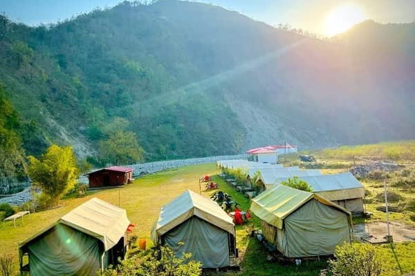 Camping in Rishikesh