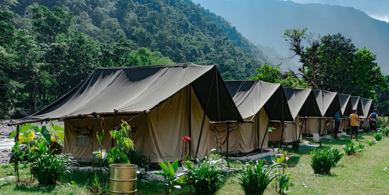 Camping in Rishikesh